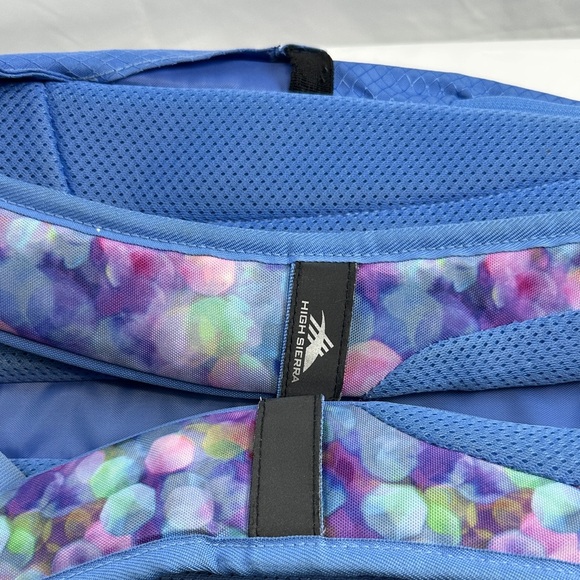 High Sierra Multicolor Backpack with Blue Accents - Picture 15 of 16
